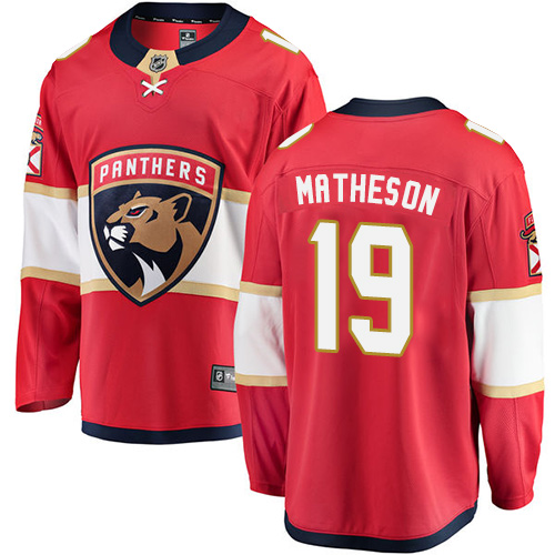 Kinder Florida Panthers Eishockey Trikot Michael Matheson #19 Breakaway Rot Fanatics Branded Heim